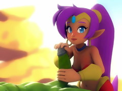Shantae Handjob 3D!