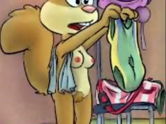 Cartoon sandy cheeks (spongebob) compilation