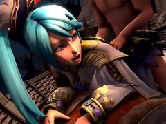 Lana acquire drilled and FACIAL (Hyrule Warriors..
